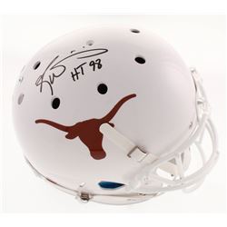 Ricky Williams Signed Texas Longhorns Full-Size Helmet Inscribed "HT 98" (JSA COA)