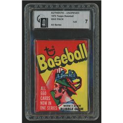 1973 Topps Baseball Wax Pack (GAI 7)