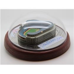 Joe DiMaggio Signed Hawthorne Yankees Stadium Figurine (JSA ALOA)