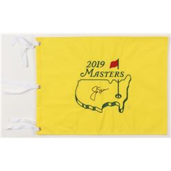 Jack Nicklaus Signed 2019 Masters Golf Pin Flag (JSA ALOA)
