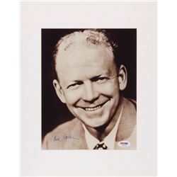 Red Barber Signed 11x14 Custom Matted Photo (PSA COA)