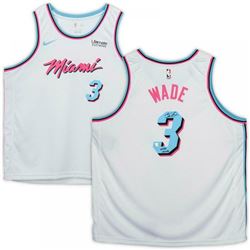 Dwyane Wade Signed Miami Heat LE Vice Jersey Inscribed "Wade Country" (Fanatics Hologram)