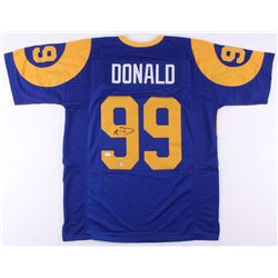 Aaron Donald Signed Jersey (JSA COA  Beckett COA)