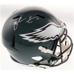 Zach Ertz Signed Philadelphia Eagles Full-Size Speed Helmet (Radtke COA)
