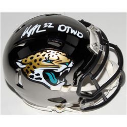 Maurice Jones-Drew Signed Jacksonville Jaguars Chrome Speed Mini Helmet Inscribed "DTWD" (Radtke COA