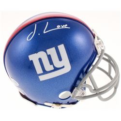 Julian Love Signed New York Giants Mini Helmet (Beckett COA)