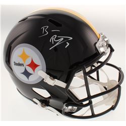 Ben Roethlisberger Signed Pittsburgh Steelers Full-Size Speed Helmet (Beckett COA  Fanatics Hologram