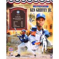 Ken Griffey Jr. Signed Seattle Mariners 16x20 Photo Inscribed "HOF 16" (TriStar Hologram)