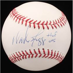 Wade Boggs Signed OML Baseball Inscribed "HOF 05" (JSA COA)