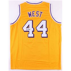 Jerry West Signed Jersey (JSA COA)