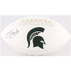 LeVeon Bell Signed Michigan State Spartans Logo Football (JSA COA)