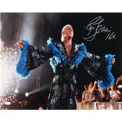 Ric Flair Signed WWE 16x20 Photo Inscribed "16x" (JSA COA)
