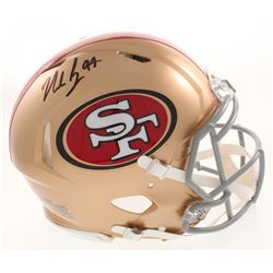 Nick Bosa Signed San Francisco 49ers Full-Size Authentic On-Field Speed Helmet (Beckett COA)
