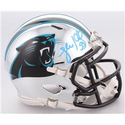 Luke Kuechly Signed Carolina Panthers Chrome Speed Mini-Helmet (JSA COA)