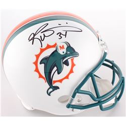 Ricky Williams Signed Miami Dolphins Full-Size Helmet (JSA COA)