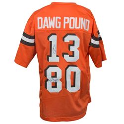 Odell Beckham Jr.  Jarvis Landry Signed Jersey (JSA COA)