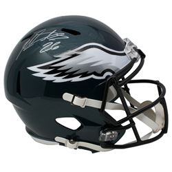 Miles Sanders Signed Philadelphia Eagles Full-Size Speed Helmet (JSA COA)