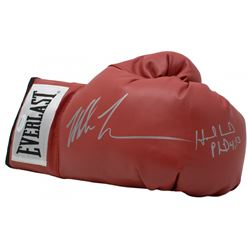 Mike Tyson  Evander Holyfield Signed Everlast Boxing Glove (JSA COA)