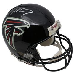 Michael Vick Signed Atlanta Falcons Full Size Authentic On-Field Helmet (Beckett COA)