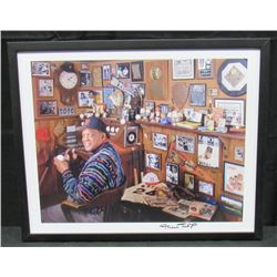 Willie Mays Signed San Francisco Giants 17x21 Custom Framed Print Display (JSA COA)