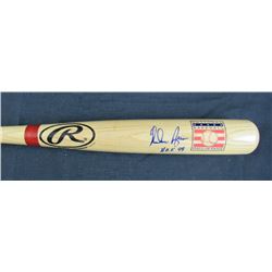 Nolan Ryan Signed Rawlings Hall of Fame Logo Adirondack Baseball Bat Inscribed "HOF 99" (JSA COA)