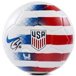 Christian Pulisic Signed Nike 2018 USA White Prestige Soccer Ball (Panini COA)