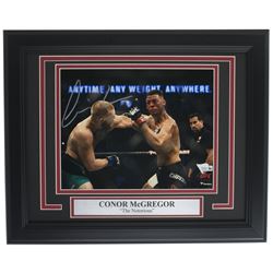 Conor McGregor Signed 13x16 Custom Framed Photo Display (Fanatics Hologram)