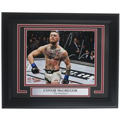 Conor McGregor Signed 13x16 Custom Framed Photo Display (Fanatics Hologram)