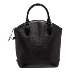 Louis Vuitton Black Epi Leather Vertical Lockit Bag