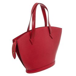 Louis Vuitton Red Epi Leather St Jacques PM Shoulder Bag