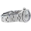 Image 7 : Rolex Ladies Stainless Steel Slate Grey Jubilee Diamond Quickset Datejust Wristw