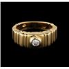 Image 2 : 0.10 ctw Diamond Ring - 14KT Yellow Gold