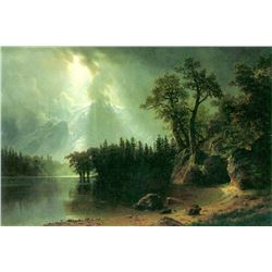 Storm Over the Sierra Nevada by Albert Bierstadt