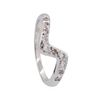 Image 4 : 0.25 ctw Diamond Ring - 14KT White Gold