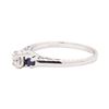 Image 2 : 0.18 ctw Diamond Ring - 14KT White Gold