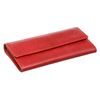 Image 4 : Chanel Red Leather Camelia CC Flap Long Wallet