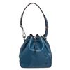 Image 1 : Louis Vuitton Blue Epi Leather Noe PM Drawstring Shoulder Bag