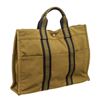 Image 3 : Hermes Green Blue Canvas Sac Fourre MM Tote Bag