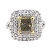 Image 2 : 4.49 ctw Diamond Ring - 18KT White Gold