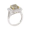 Image 4 : 4.49 ctw Diamond Ring - 18KT White Gold