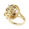 Image 3 : 0.50 ctw Diamond Ring - 14KT Yellow and White Gold
