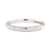 Image 1 : 0.15 ctw Diamond Band - 18KT White Gold