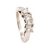 Image 4 : 0.65 ctw Diamond Ring - Platinum