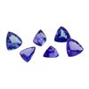 Image 1 : 12.70 ctw. Natural Mixed Cut Tanzanite Parcel of Six