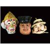 Image 1 : Three paper mache busts