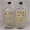 Image 1 : Two glass RX Drug Store Display bottles