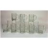 Image 1 : Selection of twelve glass root beer mugs