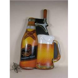 Miller Genuine Draft Beer Sign
