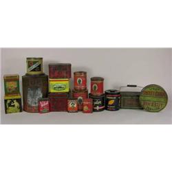 Tobacciana items Incl. Tiger tobacco tin