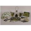 Image 1 : Group of misc. items incl. calendar fan